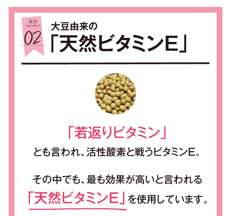 効果が実感できる薬用。厚生労働省が許可した有効な成分です